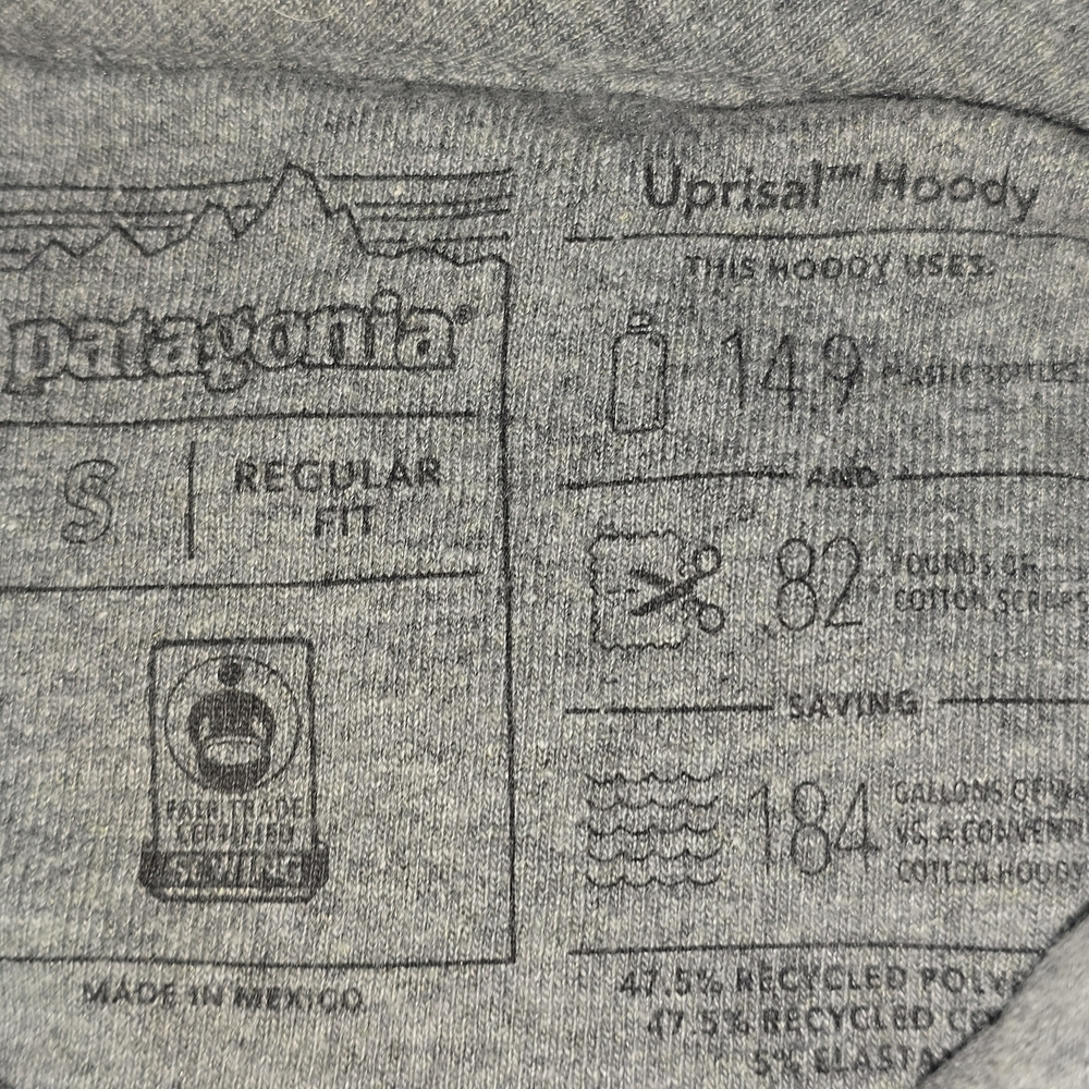 Patagonia Women's Gray Hoodie Sweater - Picture 3 of 3